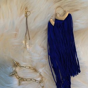 Earrings and Bracelet